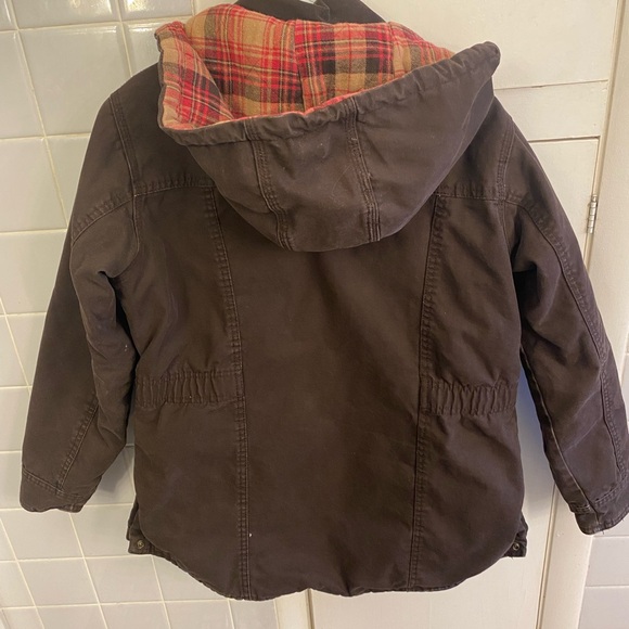 Schmidt Women’s Brown Barn Coat, Flannel Lined, Size Small - Picture 2 of 4